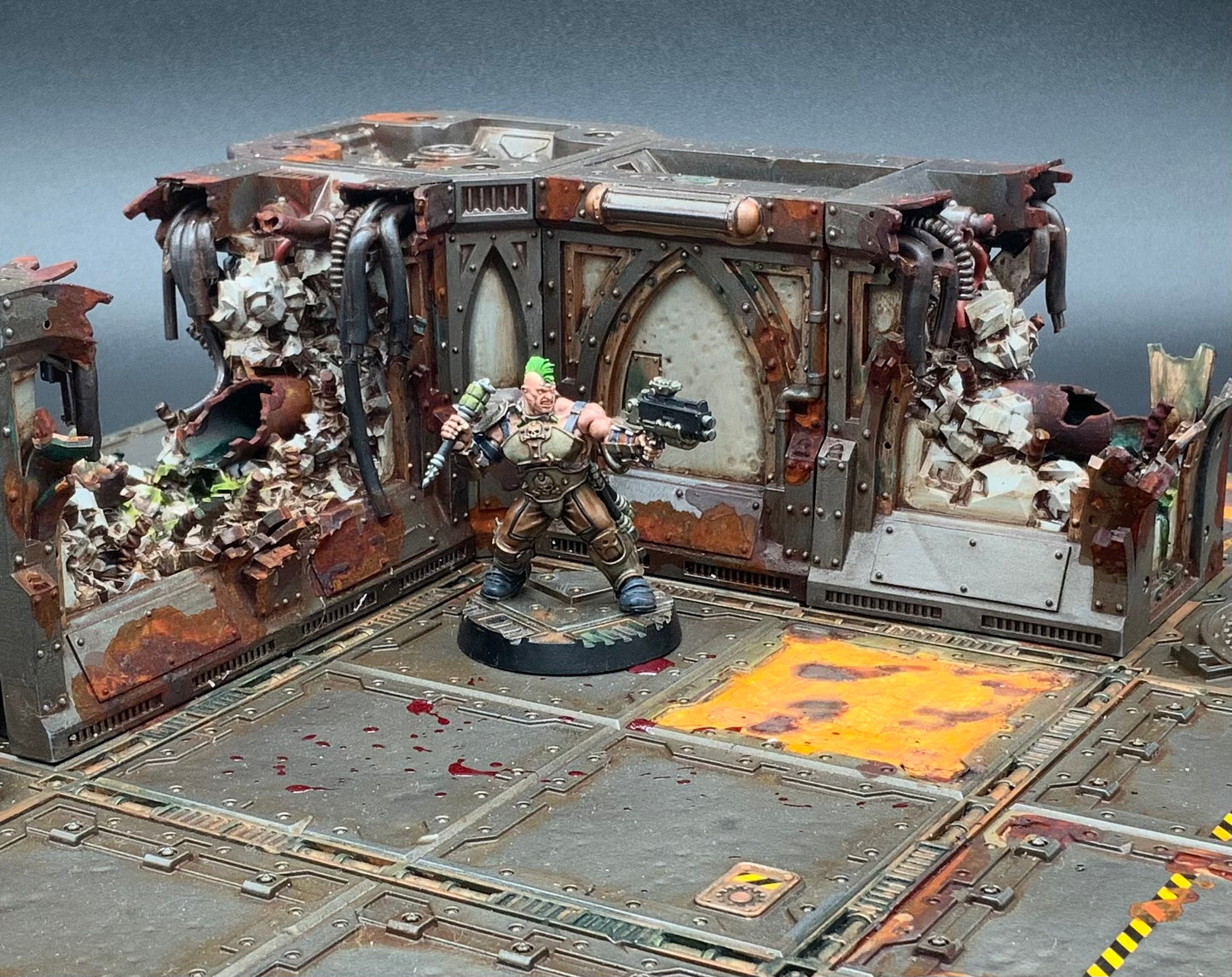 Zone Mortian, Broken Double Wall Section