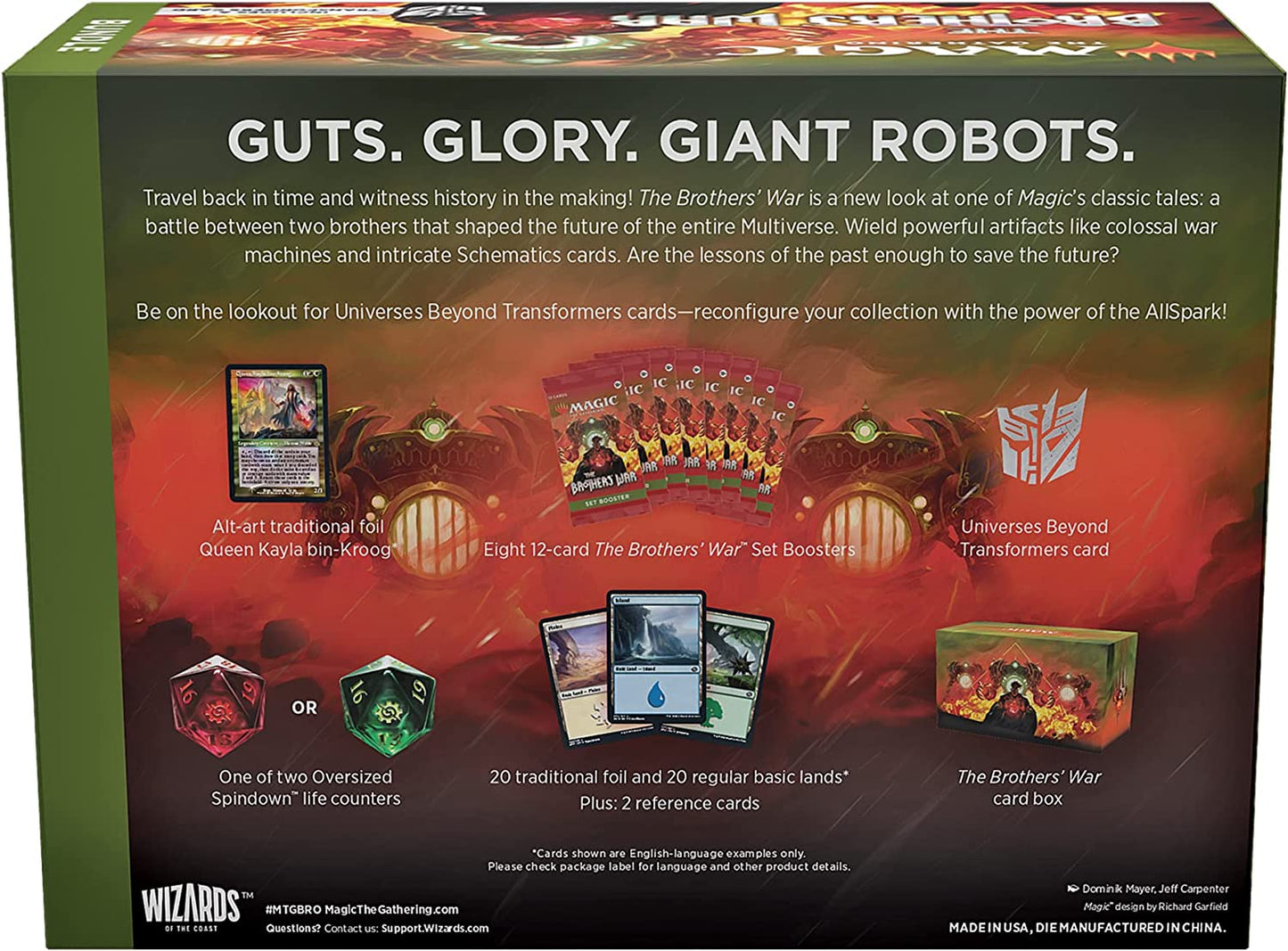 Magic The Gathering, TCG, The Brothers War, Bundle Box