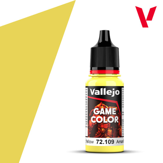 AV Vallejo Game Color 18ml - Toxic Yellow