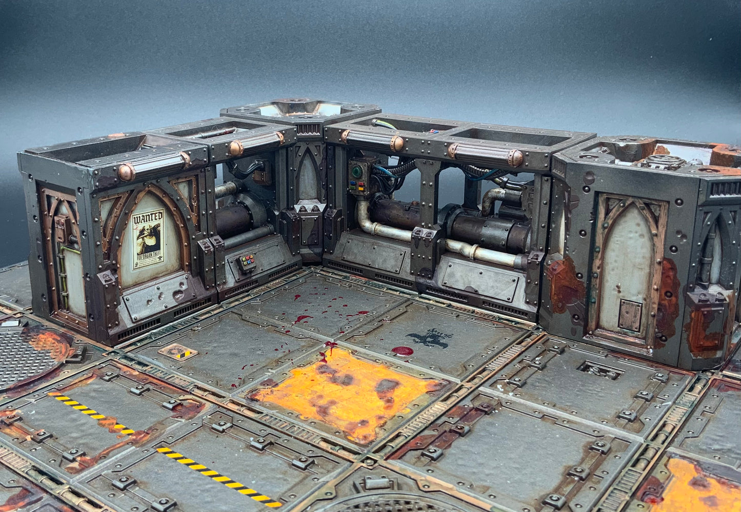 Zone Mortian, Piped Wall Double Section