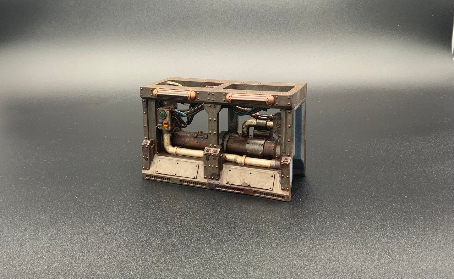 Zone Mortian, Piped Wall Double Section