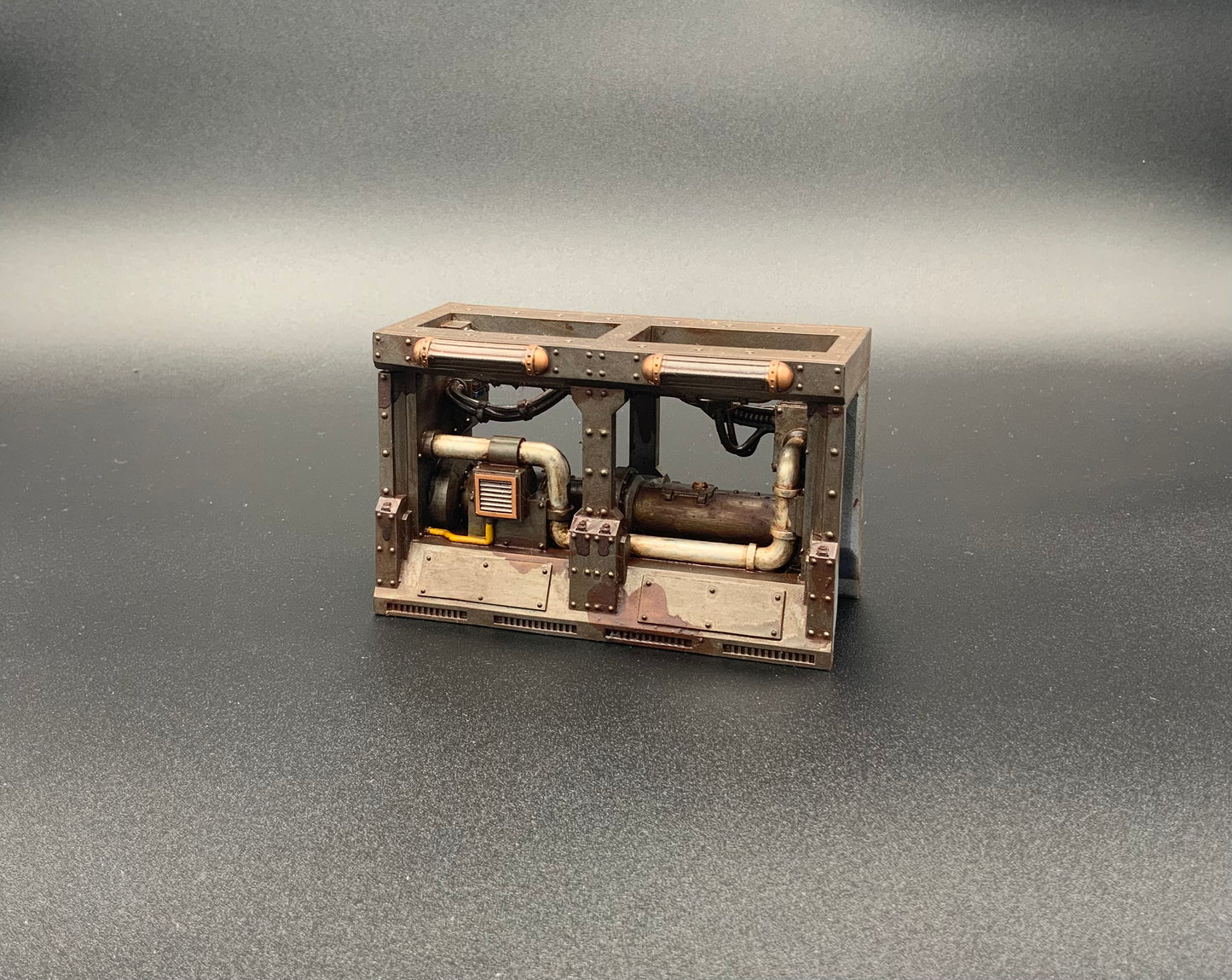 Zone Mortian, Piped Wall Double Section