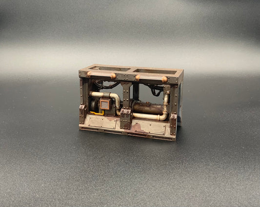 Zone Mortian, Piped Wall Double Section