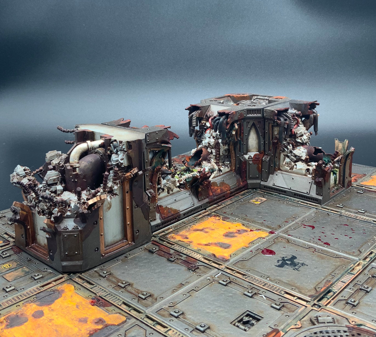 Zone Mortian, Damaged Single Wall Section