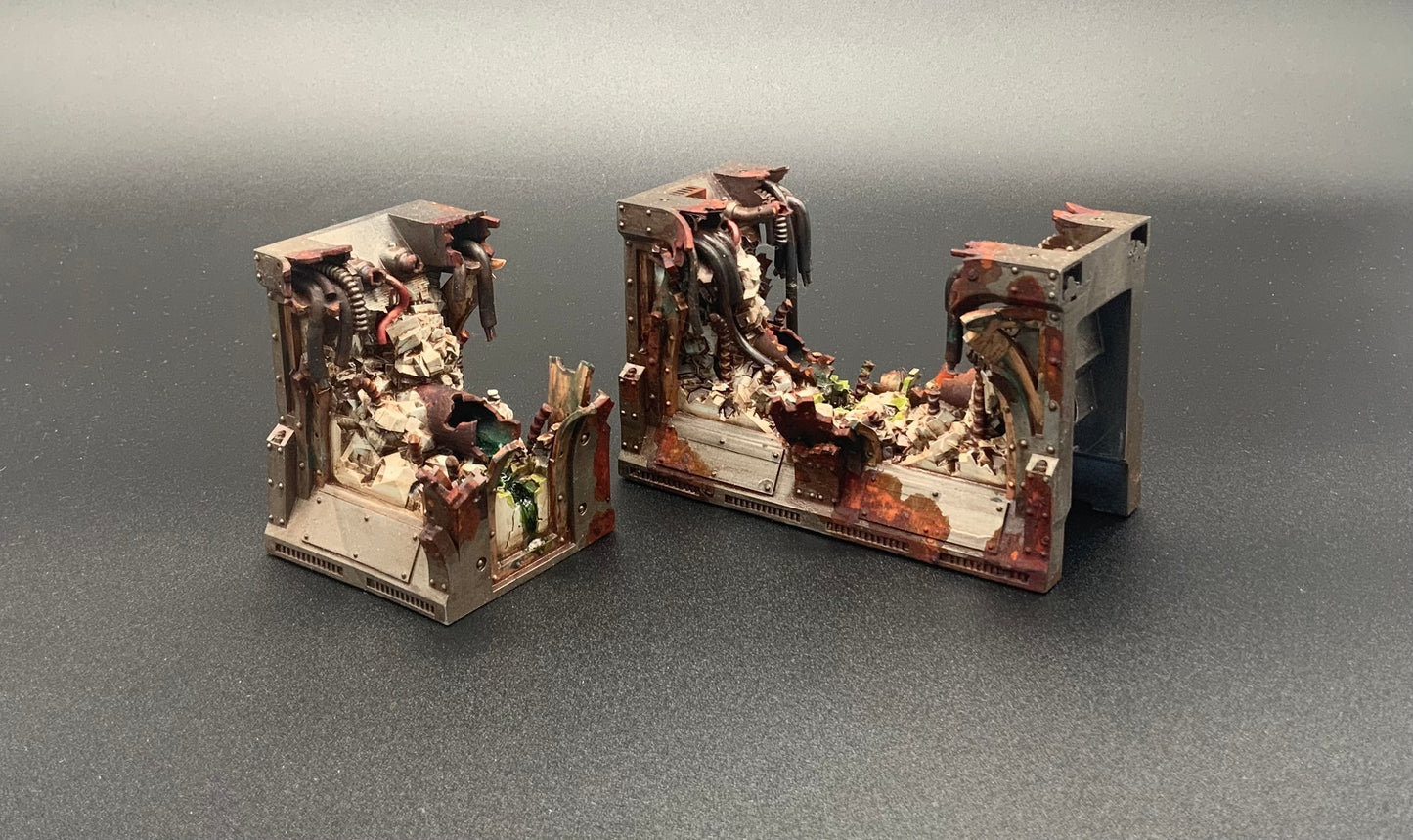 Zone Mortian, Damaged Wall Pack