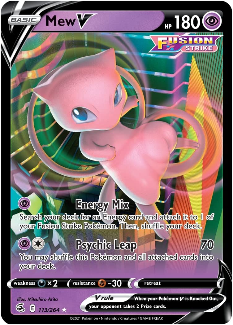 Pokémon, TCG, MEW V MAX, League Battle Deck