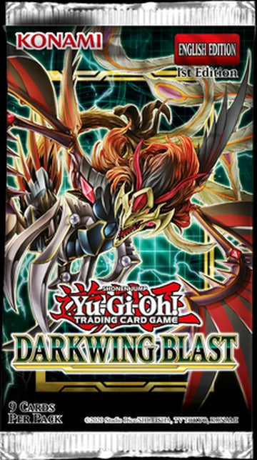 Yu-Gi-Oh, TCG, Darkwing Blast, Booster Pack